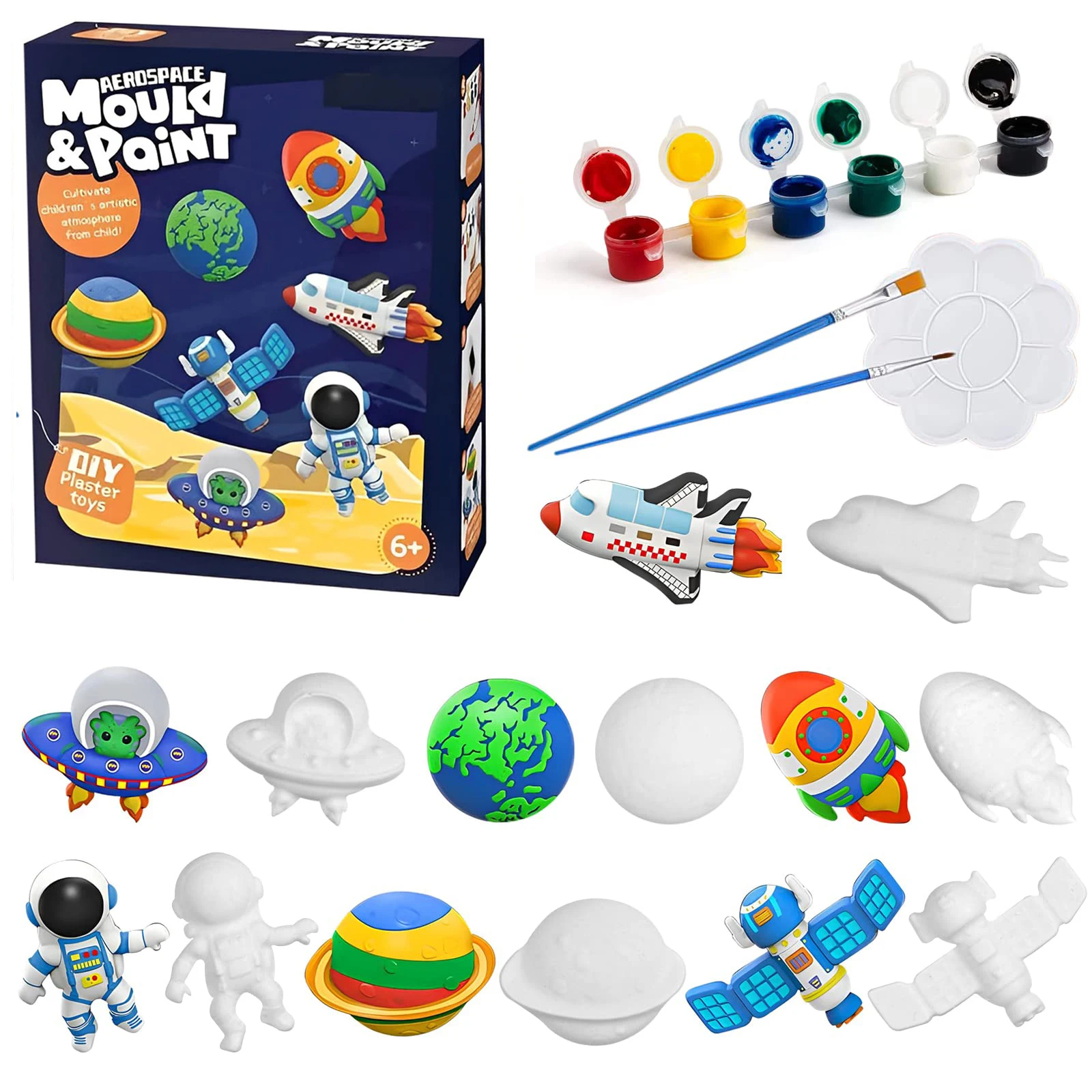 Art Craft Dinosaur - Arts and Crafts Set Painting Kit