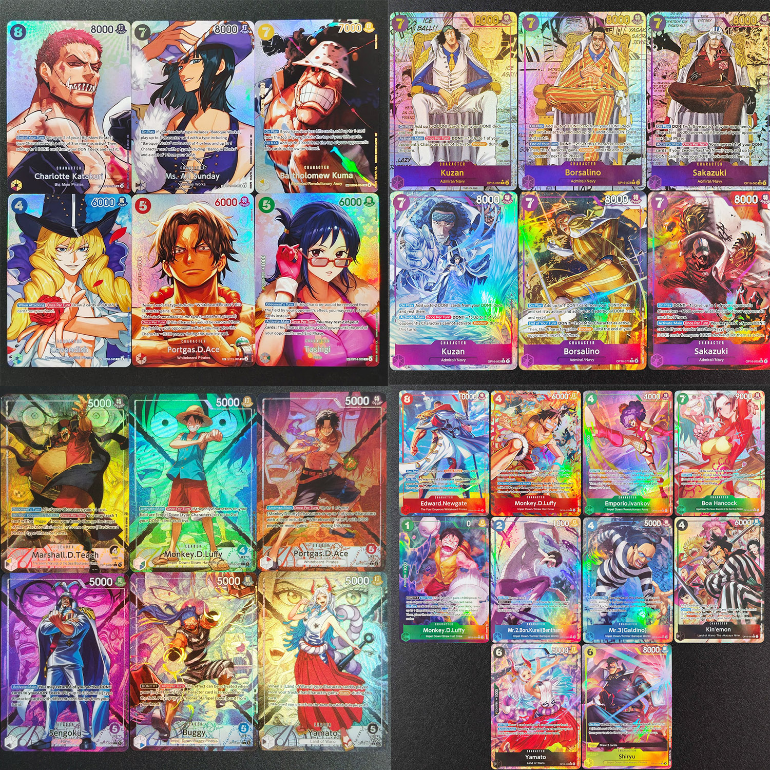 Art Craft Games - DIY Proxy One Piece OP-16 Collection