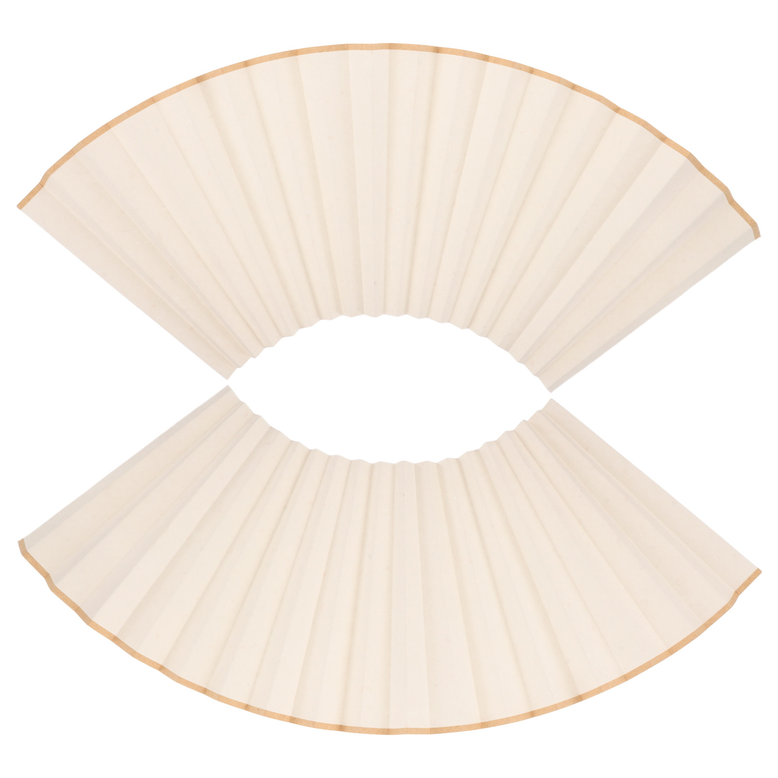 Art Craft Using Paper - 2Pcs Easy to Use Blank Fan