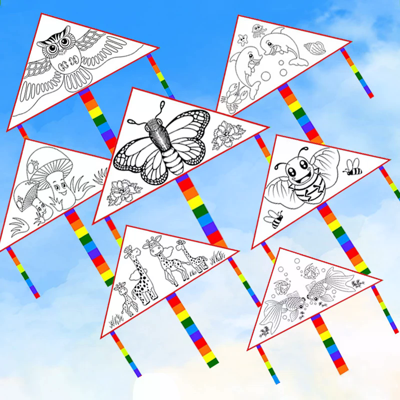 Art Craft Kite - Blank Kite DIY Children Education Painting