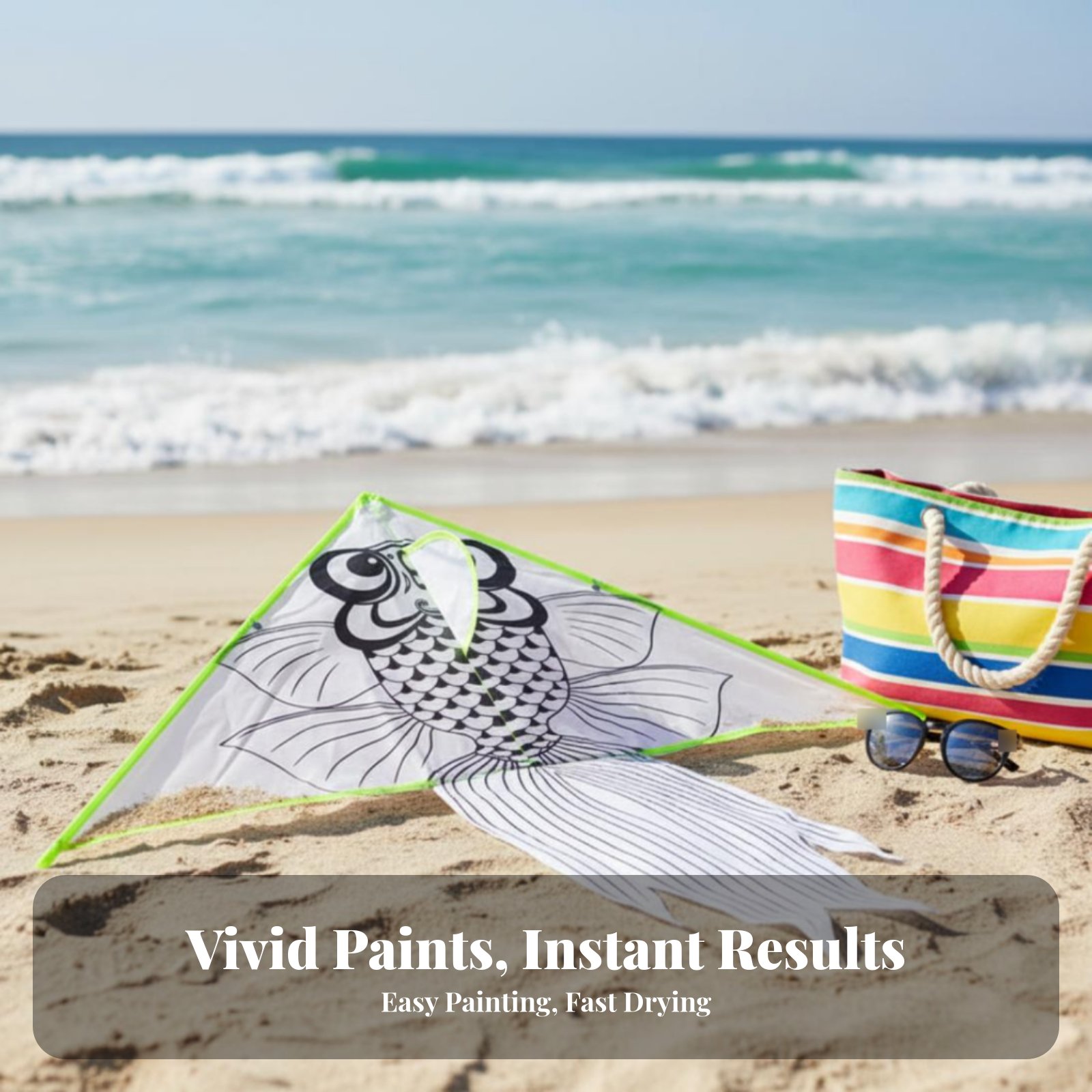 Art Craft Kite - DIY Kite Craft Kit for Kids,
