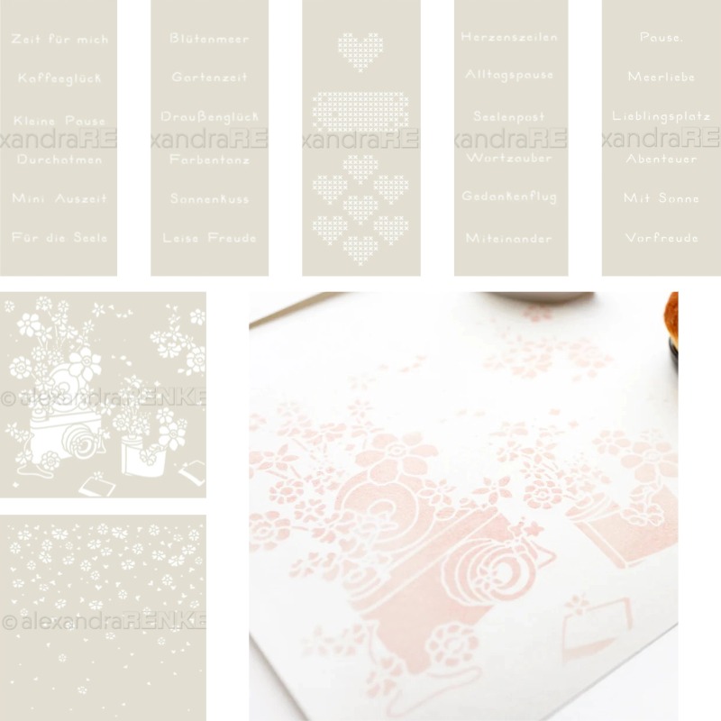 Stencil Cutting Plotter - Numbers from Zero to Eight Craft