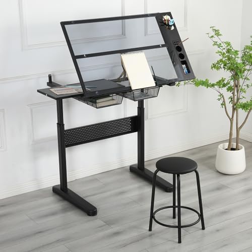 Glass Craft Table Drawing Desk – обзор и цена Art & Craft Photos