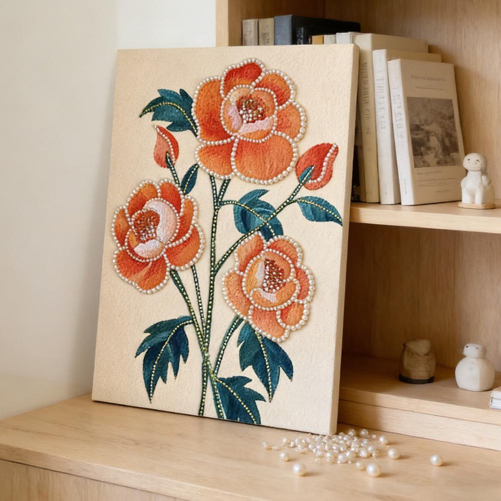 DIY Pearl 3D Plastic Painting  – обзор и цена Diamond Painting Kit