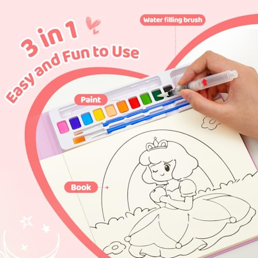 Paint with Water Coloring Book – обзор и цена Art Craft For Toddlers