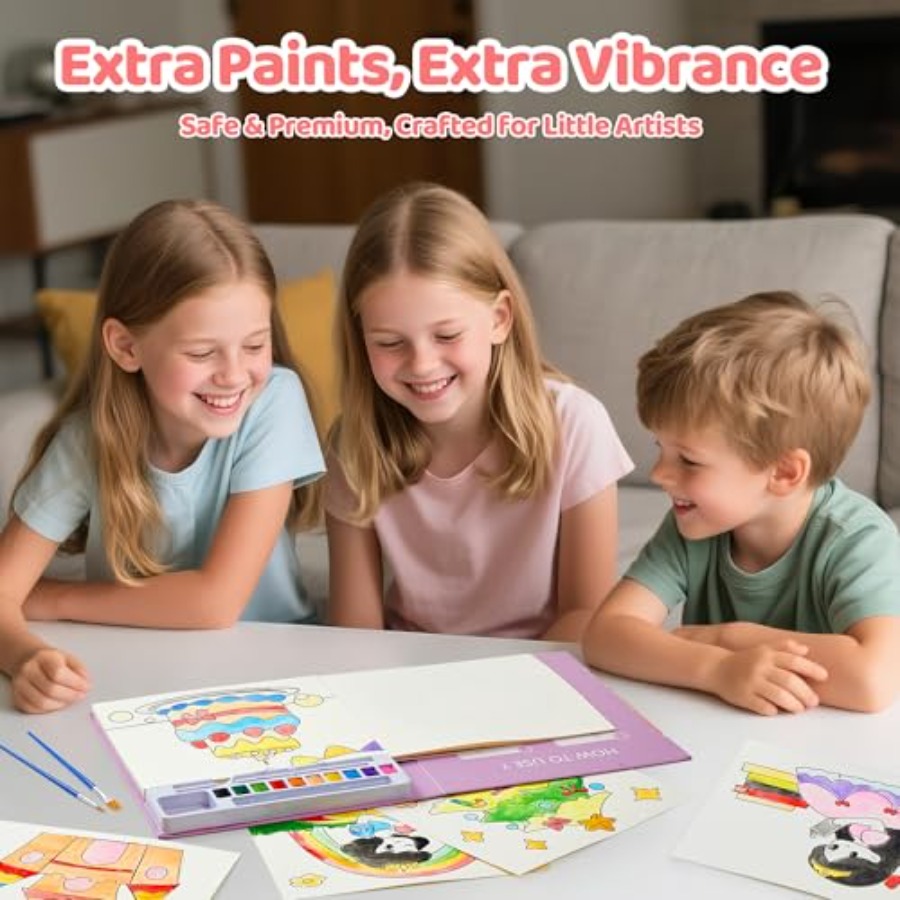 Paint with Water Coloring Book – обзор и цена Art Craft For Toddlers