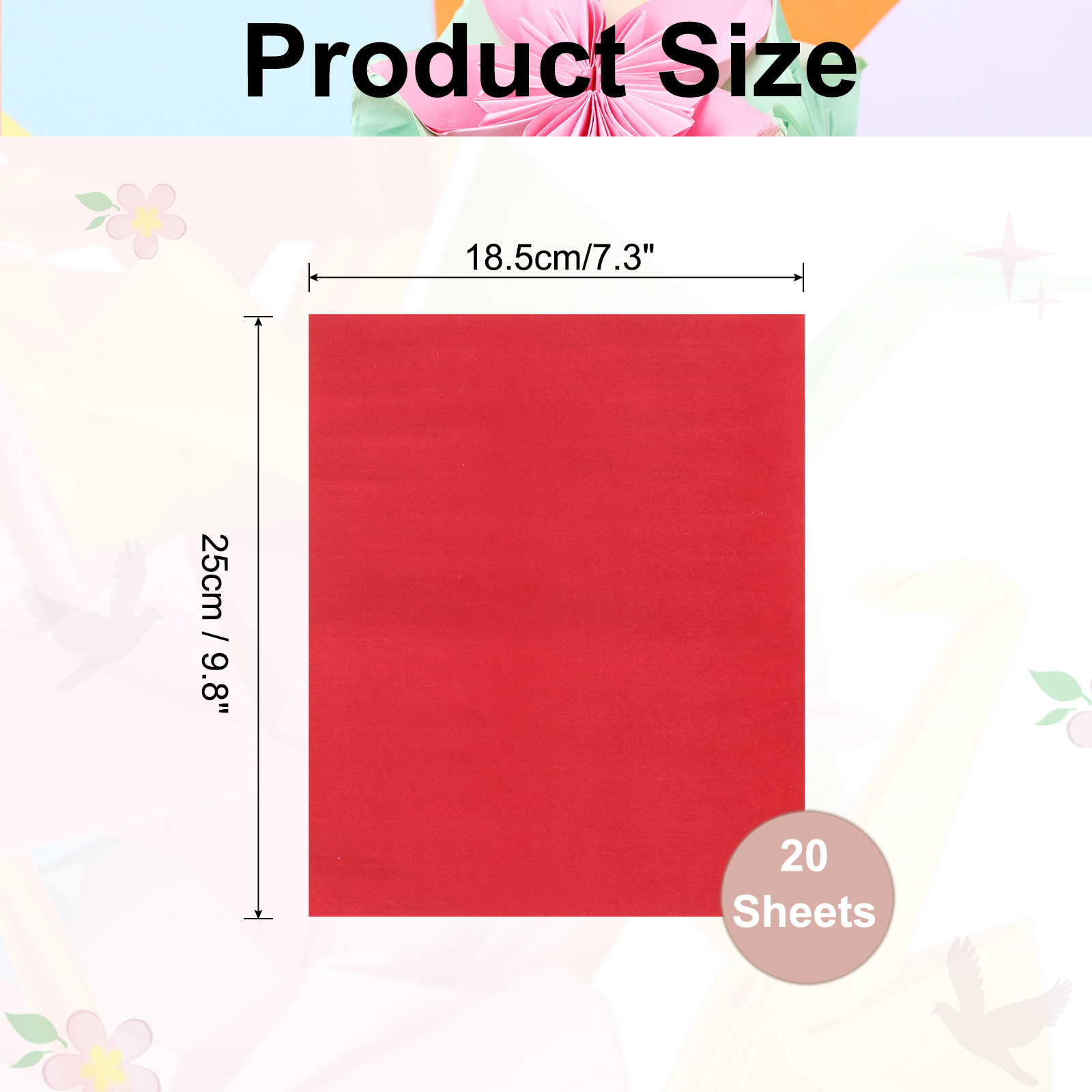 20 Sheet Large Origami Paper S – обзор и цена Art Craft Kite