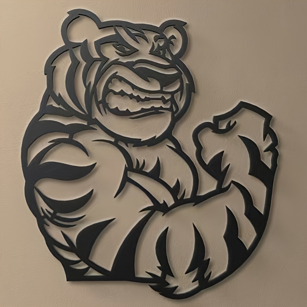 CIFBUY Metal Wall Art Tiger Ir – обзор и цена Art And Craft Jungle