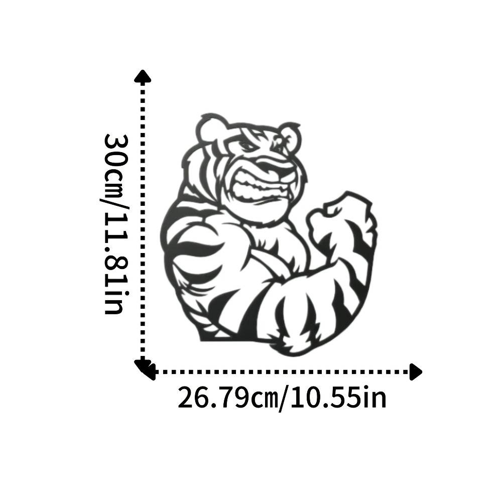 CIFBUY Metal Wall Art Tiger Ir – обзор и цена Art And Craft Jungle