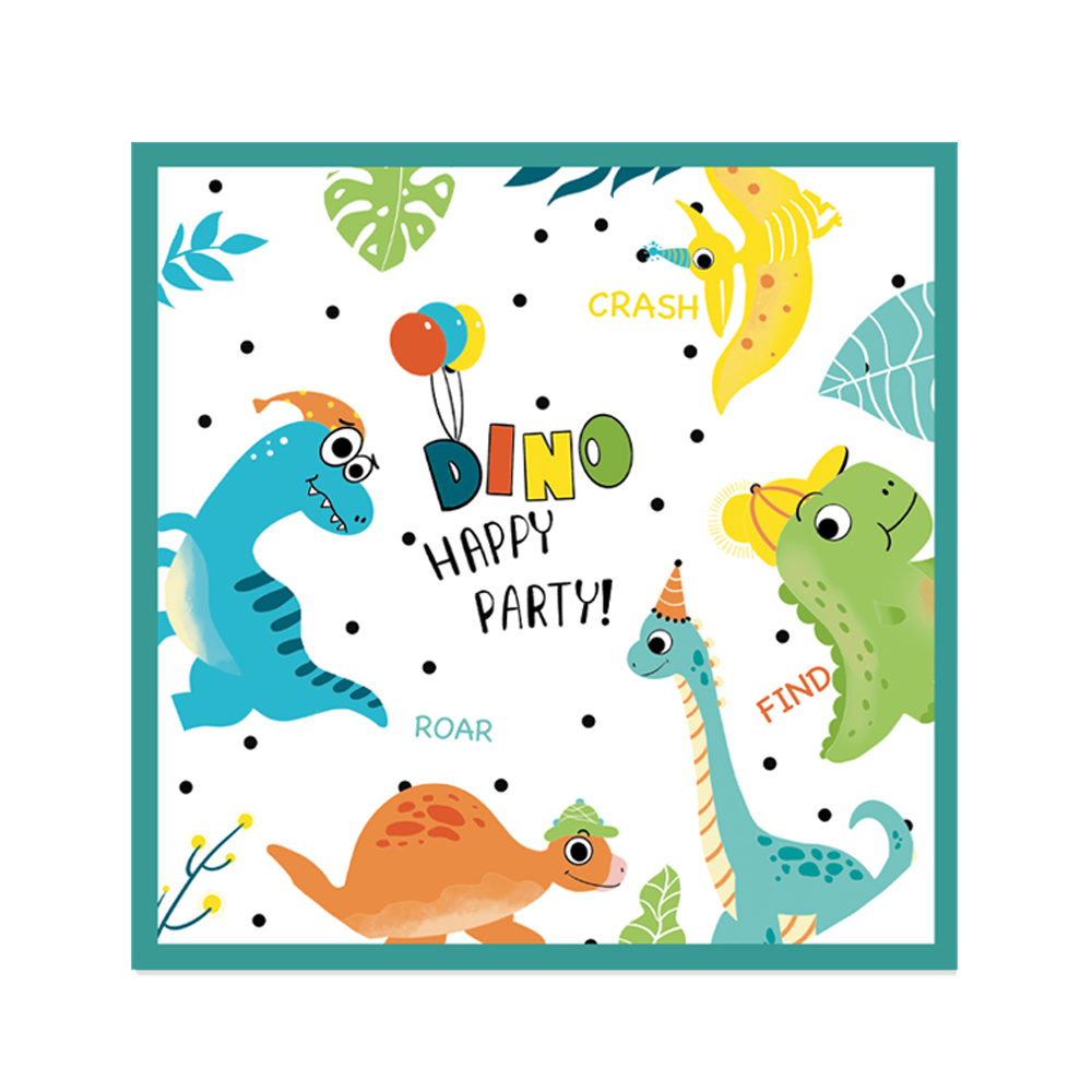 20pcs Dinosaur Party Supplies  – обзор и цена Art Craft Dinosaur