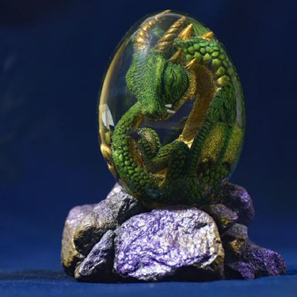 Lava Dragon Egg Statue With St – обзор и цена Art Craft Dinosaur