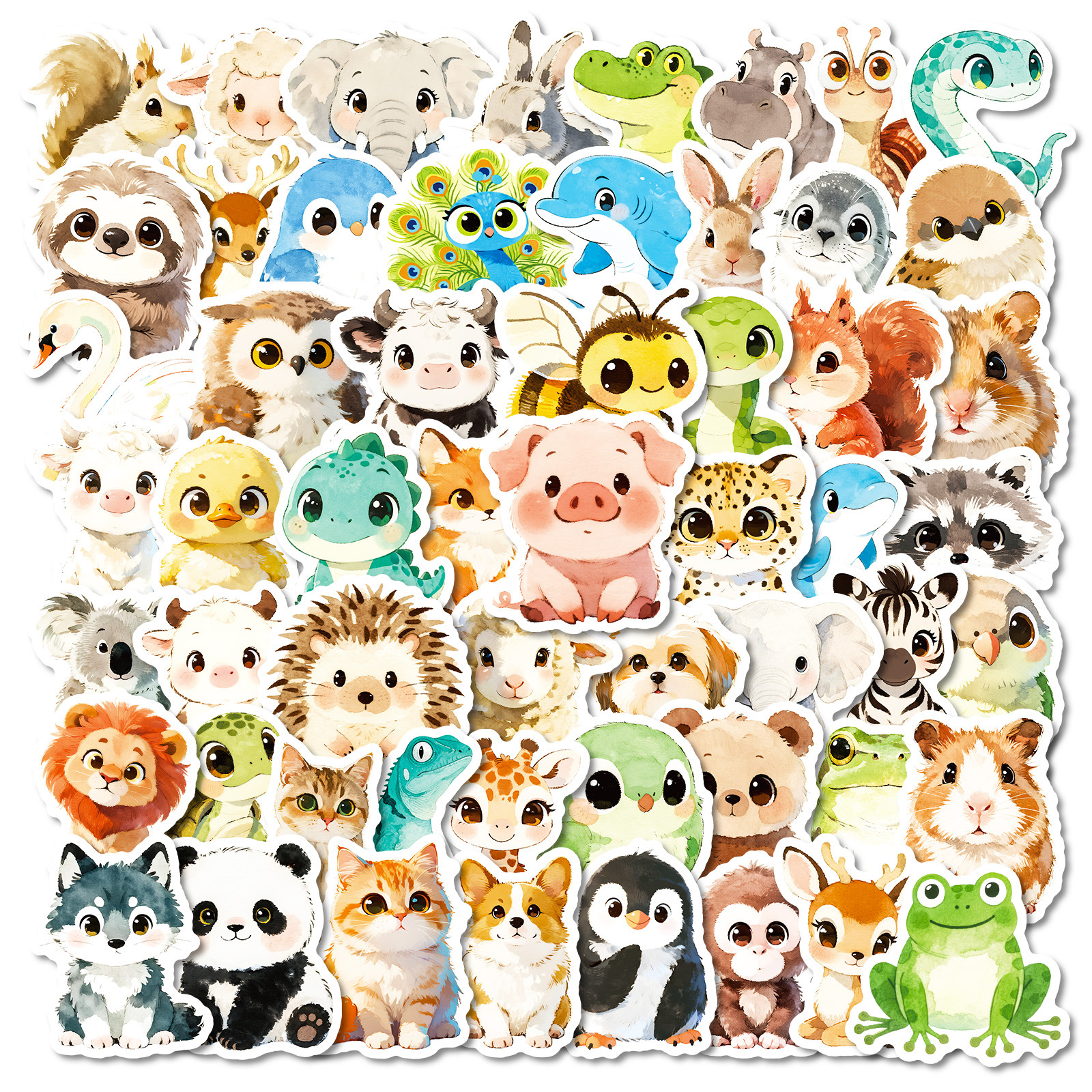 56Pcs Cute Animal Cartoon Graf – обзор и цена Art Craft For 3 Year Old