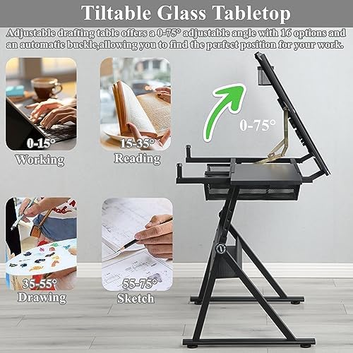 Drafting Table for Artists, He – обзор и цена Art & Craft Photos
