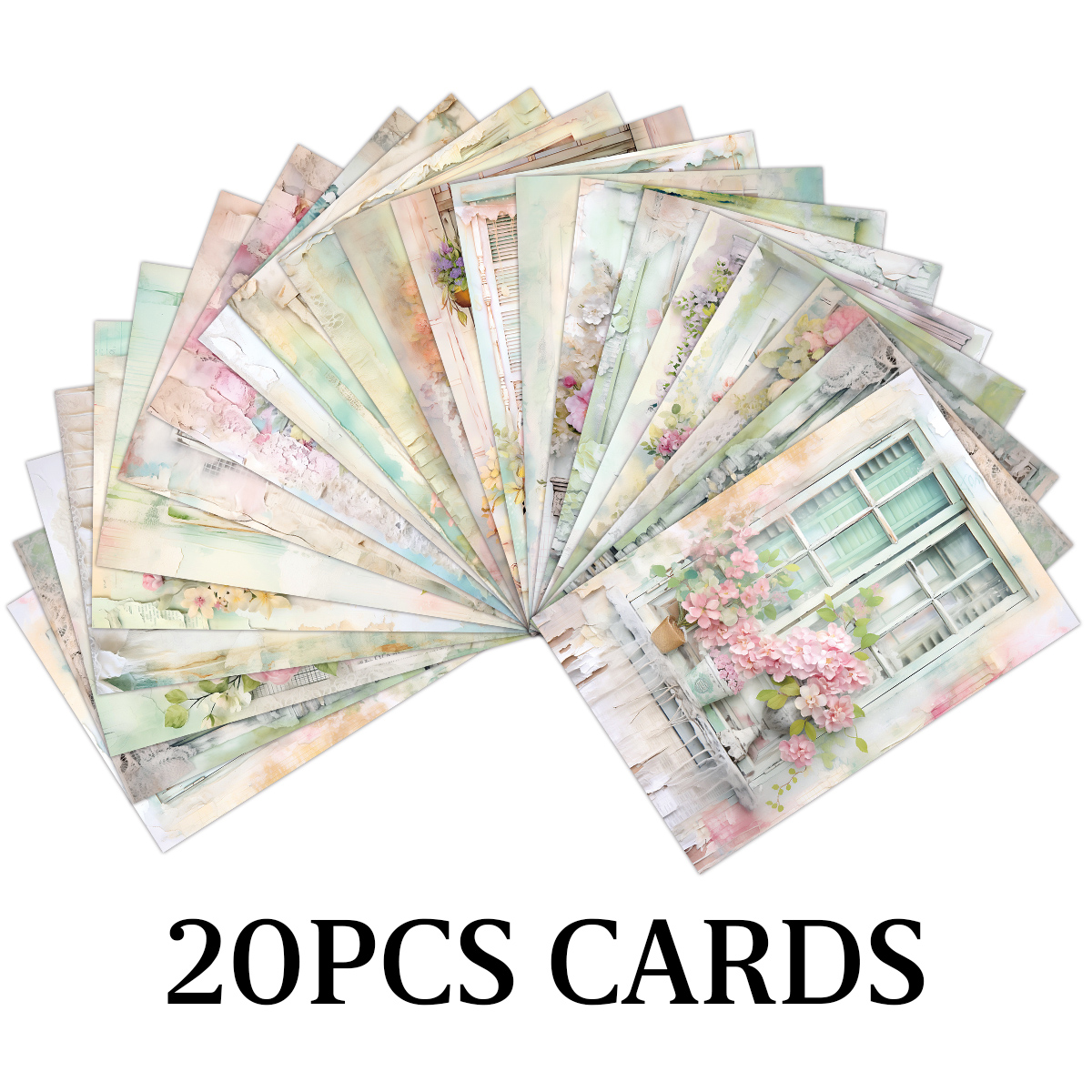 20pcs Vintage Floral Art Colla – обзор и цена Art Craft Gallery