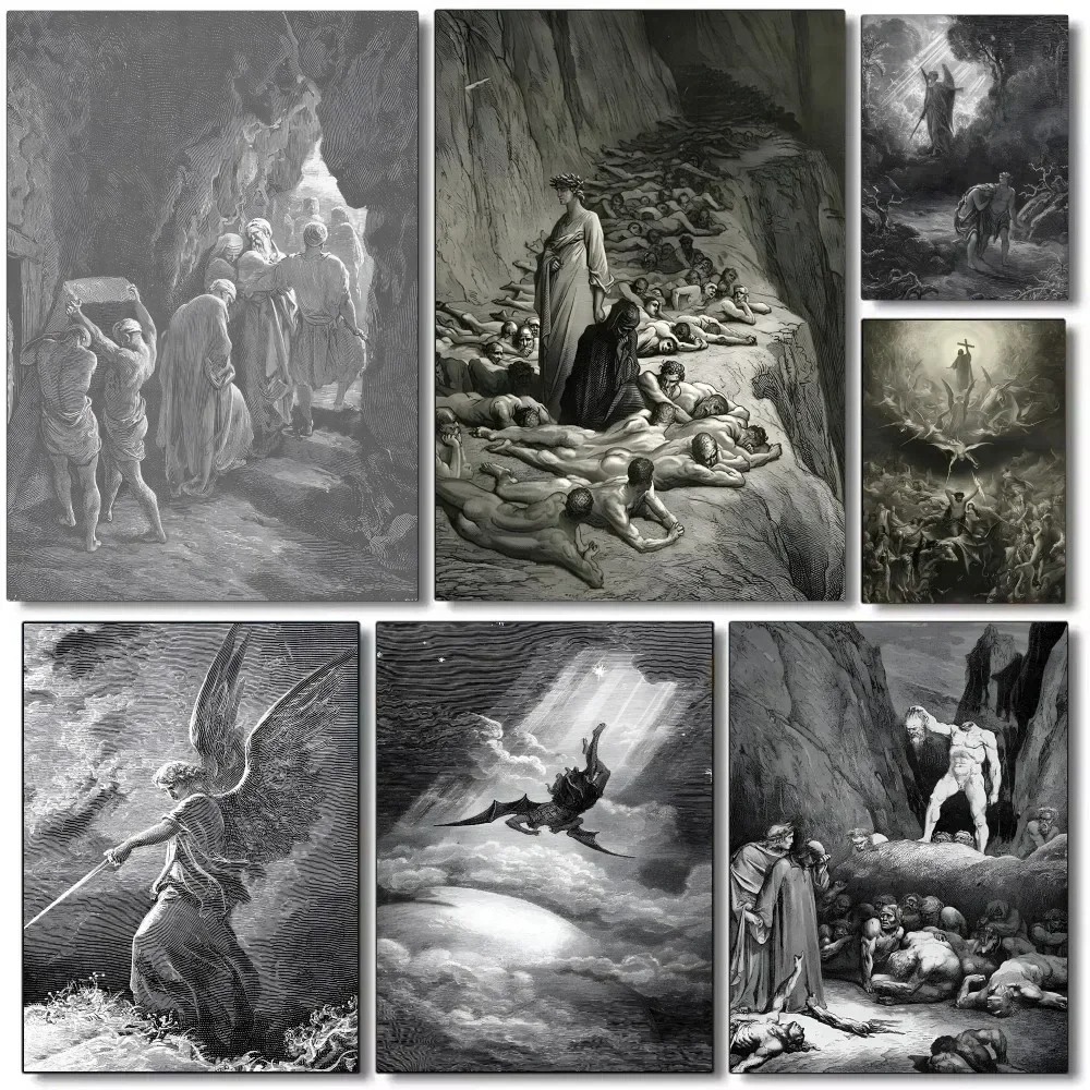Gustav Dore Satan Paradise Los – обзор и цена Art Craft House