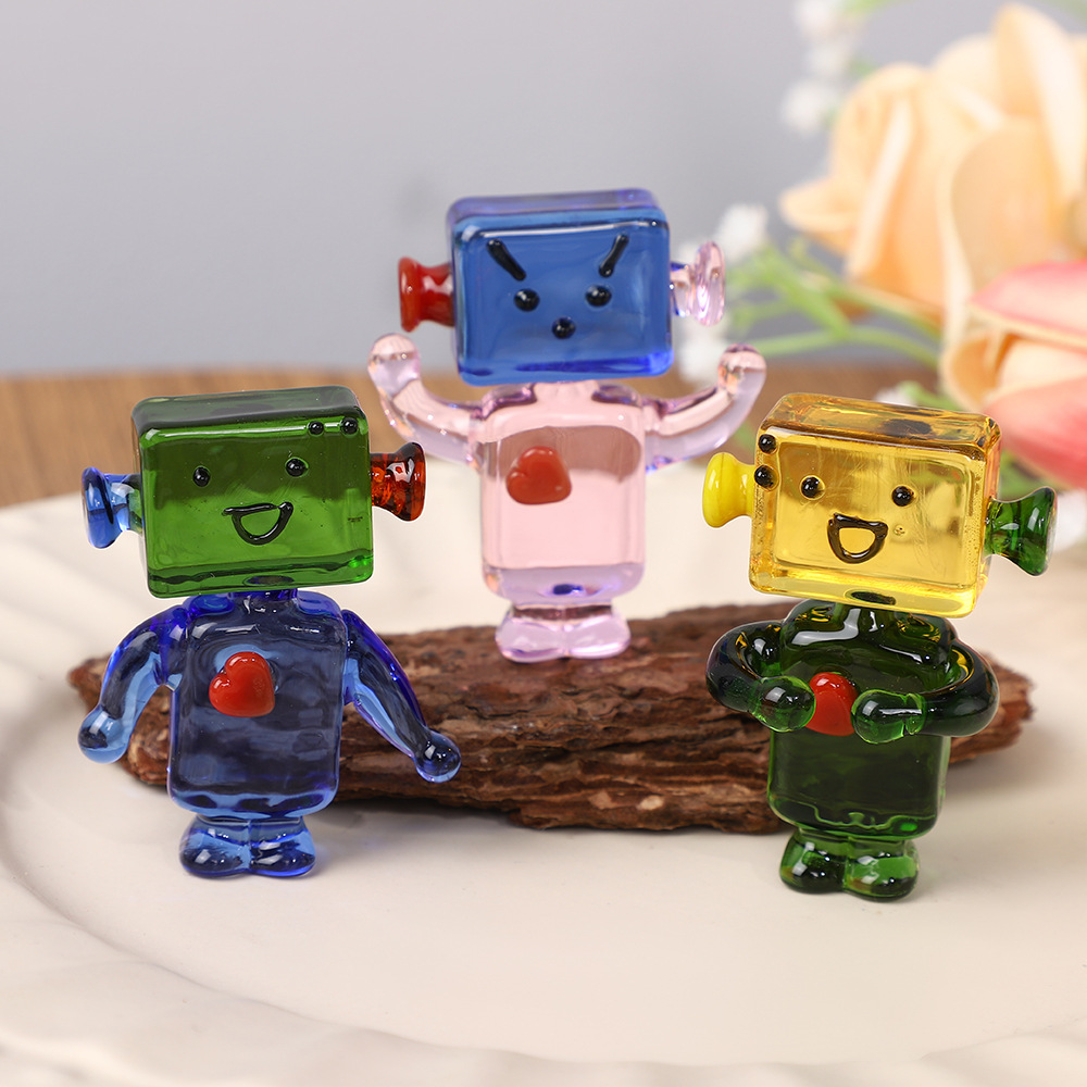 Glass Handmade Unique Robot Fi – обзор и цена Art Craft Robot