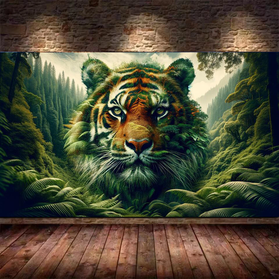 The Tiger Of Jungle Diamond Pa – обзор и цена Art And Craft Jungle