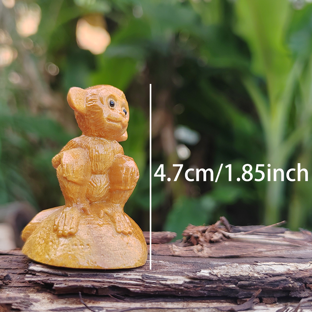 Monkey Wood Carving Statue, An – обзор и цена Art And Craft Jungle