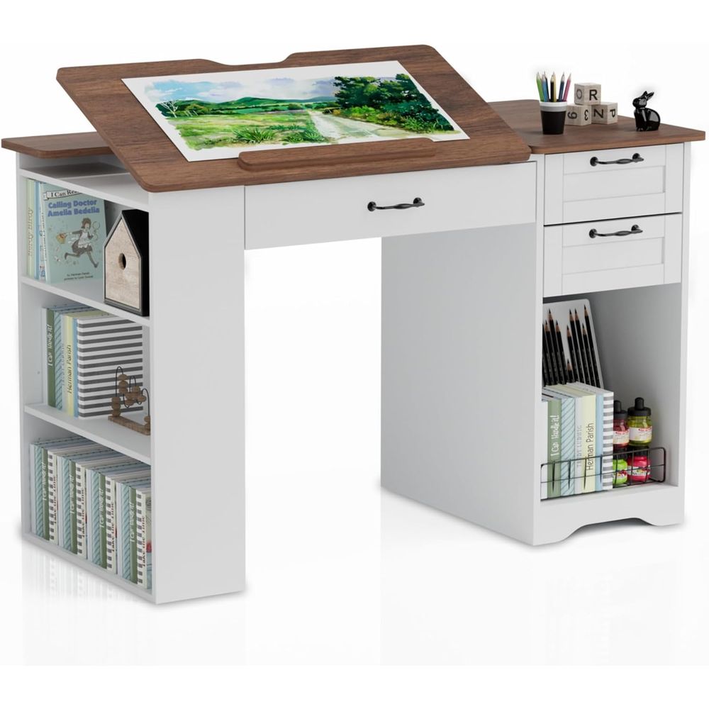 Drating Table with Storage Cab – обзор и цена Art & Craft Photos
