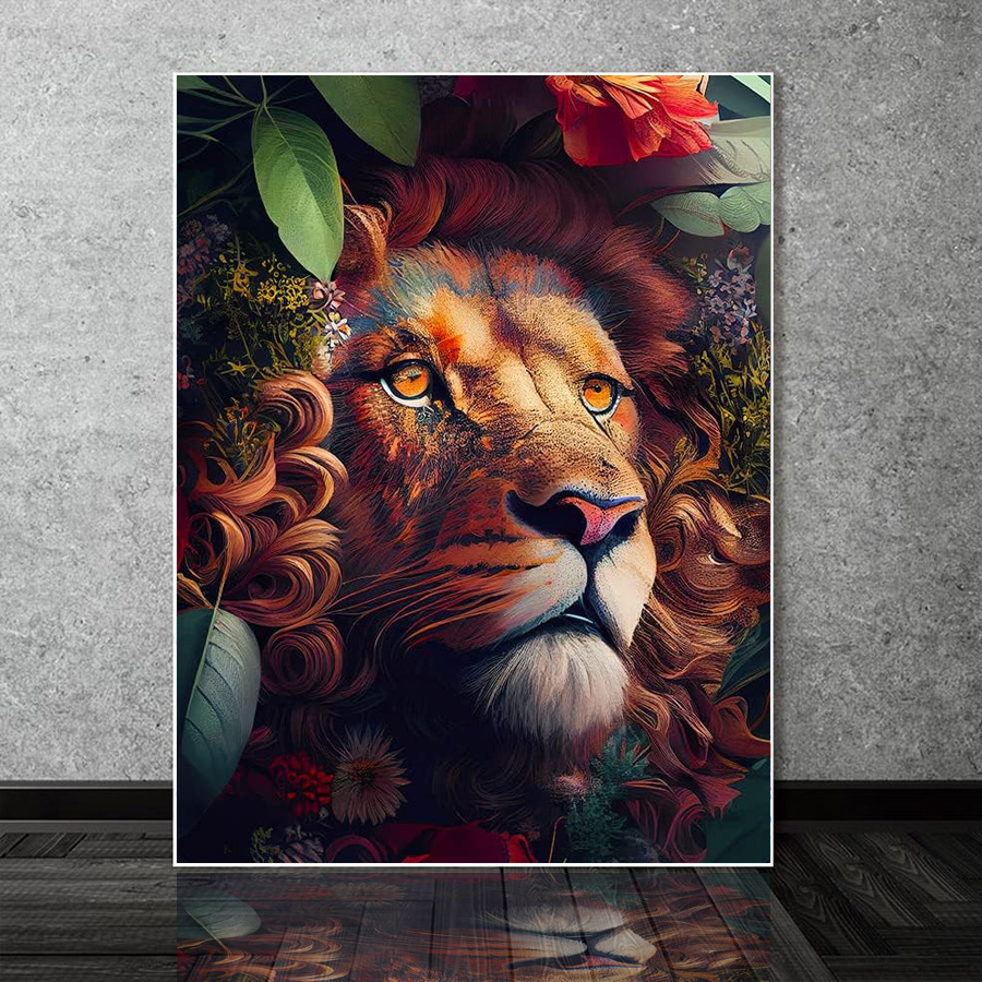 Jungle Lion Avatar Diamond Pai – обзор и цена Art And Craft Jungle