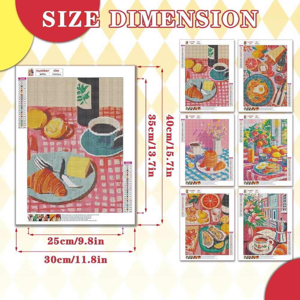 6 Pack 5D Diamond Painting Kit – обзор и цена Diamond Painting Kit