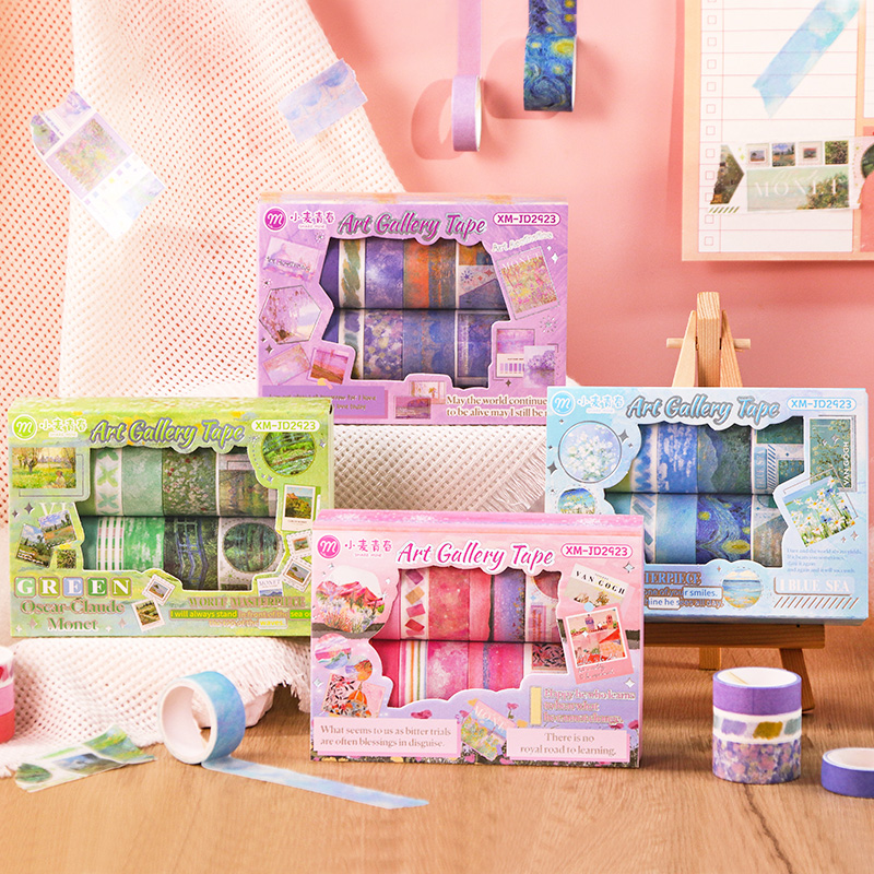 Art Gallery Washi Tape Set, 12 – обзор и цена Art Craft Gallery