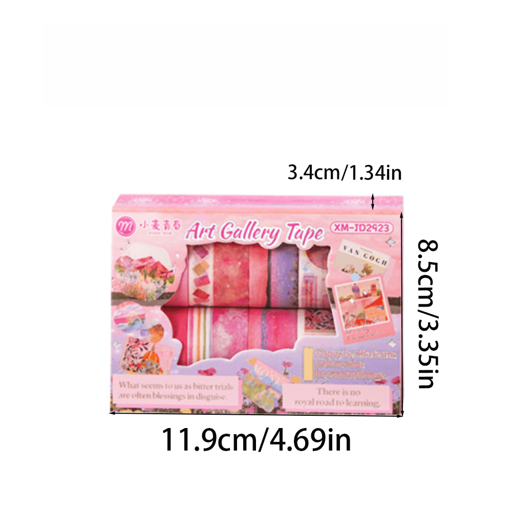 Art Gallery Washi Tape Set, 12 – обзор и цена Art Craft Gallery