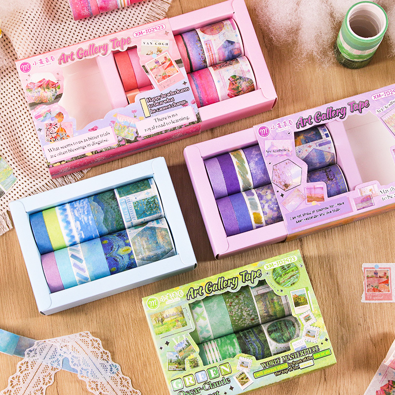 Art Gallery Washi Tape Set, 12 – обзор и цена Art Craft Gallery