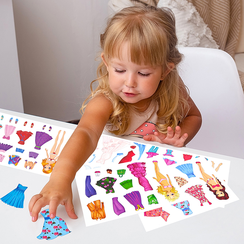 Dress Up Stickers Make Your Ow – обзор и цена Art Craft For 3 Year Old