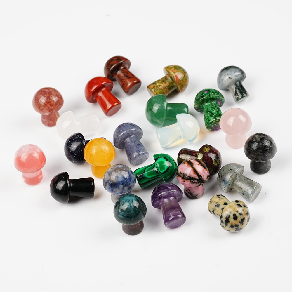 Natural Crystal Mushroom Gemst – обзор и цена Art And Craft Jungle