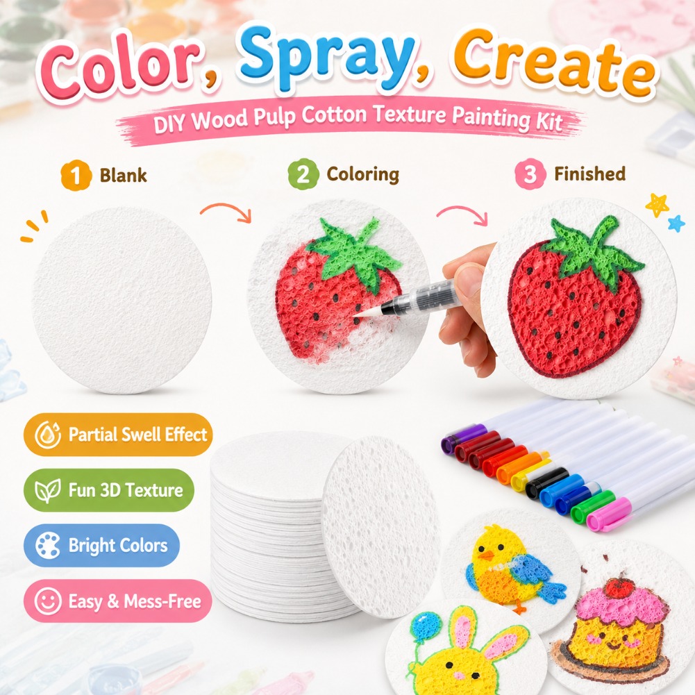 3D Puffy Foam Painting Paper M – обзор и цена Art Craft Using Paper