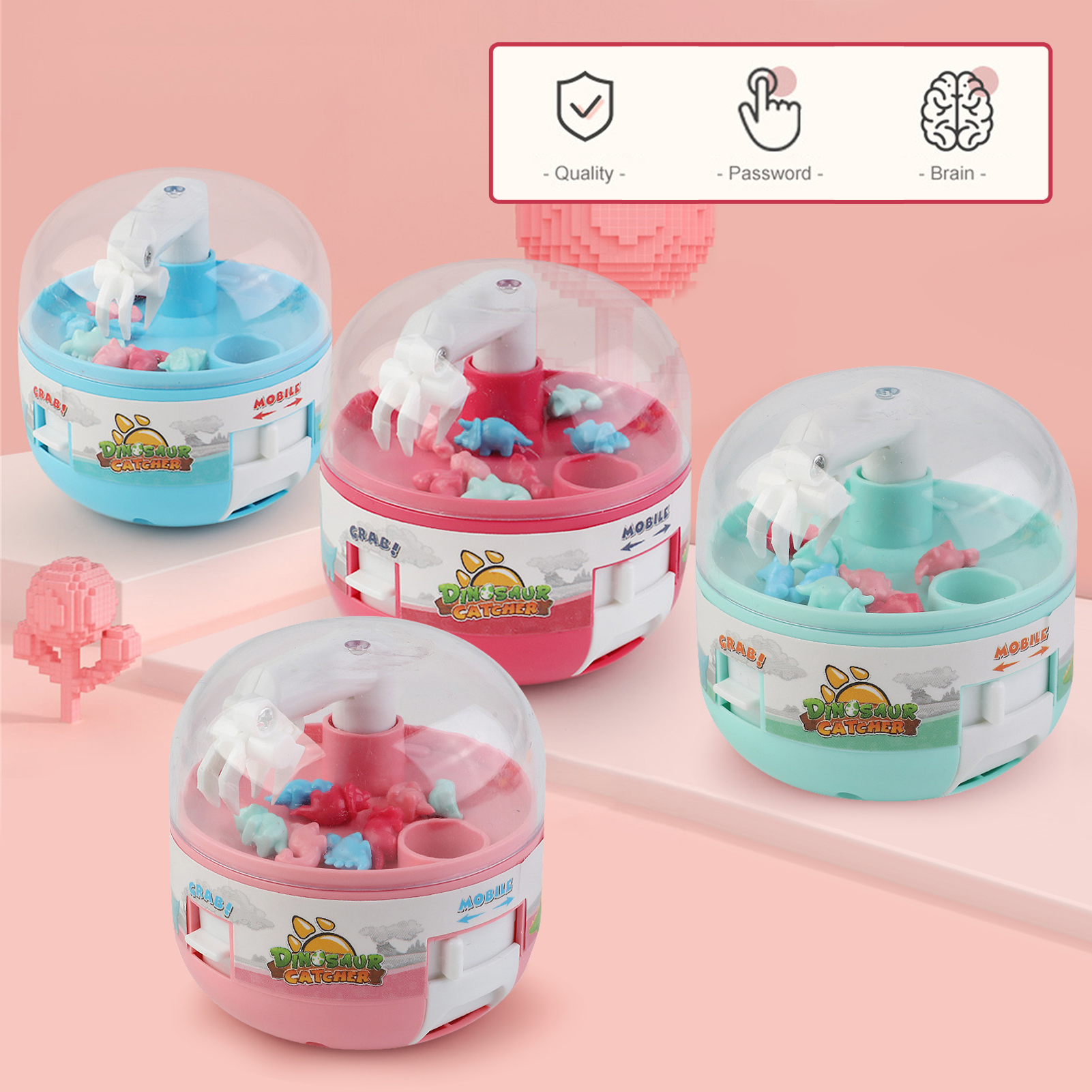 Anime Mini Claw Machine Capsul – обзор и цена Art Craft Dinosaur