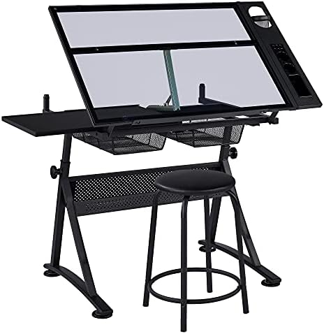 Drafting Table w/Stool Height  – обзор и цена Art & Craft Photos