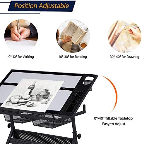 Drafting Table w/Stool Height  – обзор и цена Art & Craft Photos