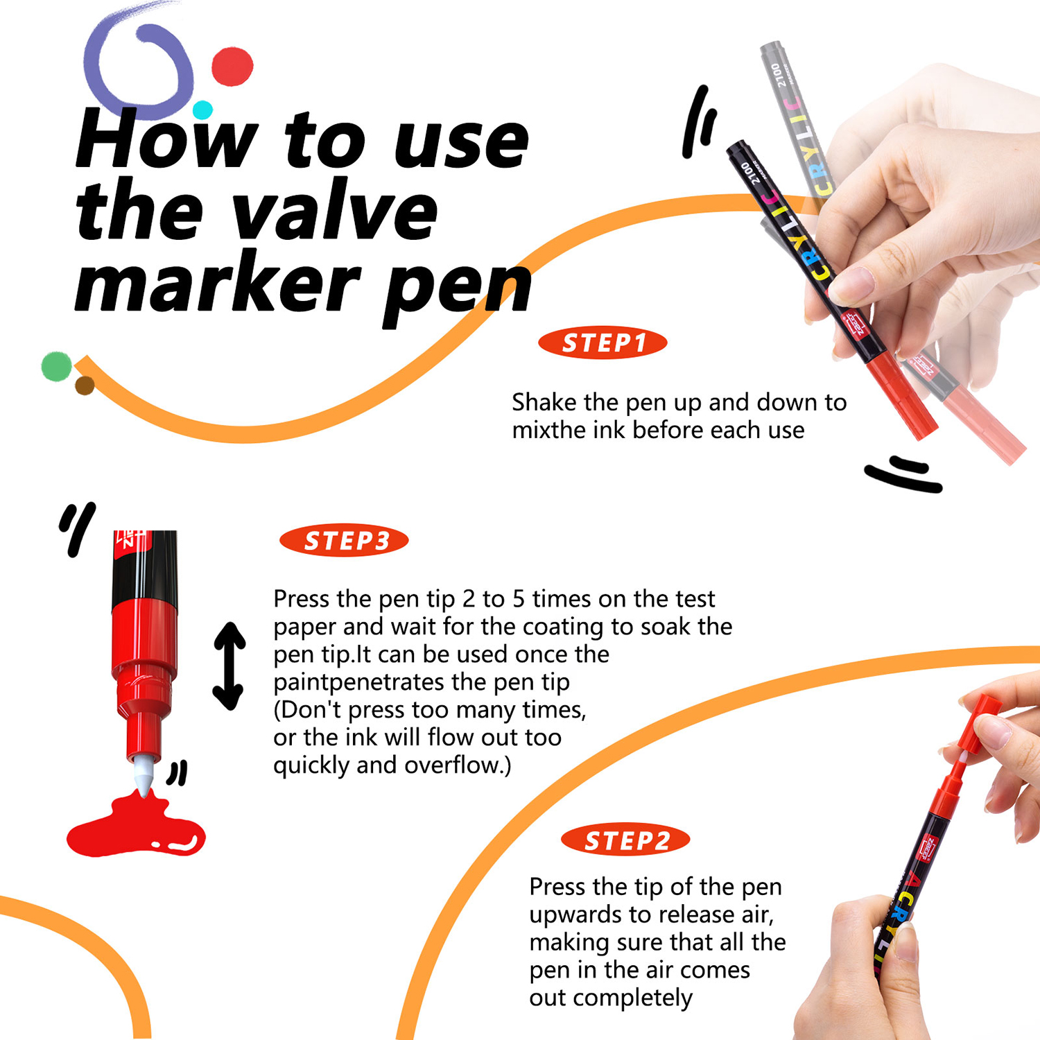 Extra Fine Tip Acrylic Paint P – обзор и цена Illustration Marker Set