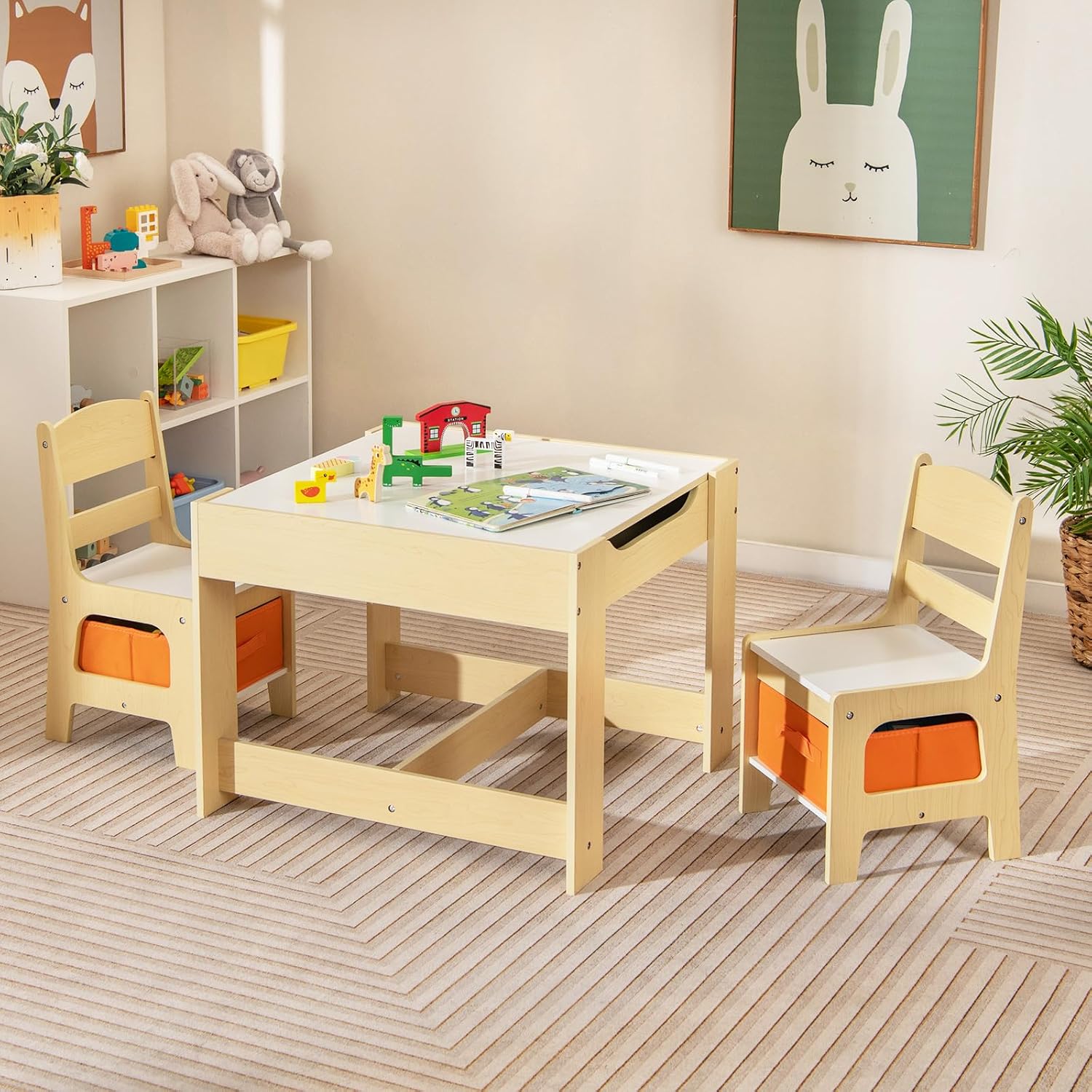 Kids Table and Chair Set, 3 in – обзор и цена Art Craft For Toddlers
