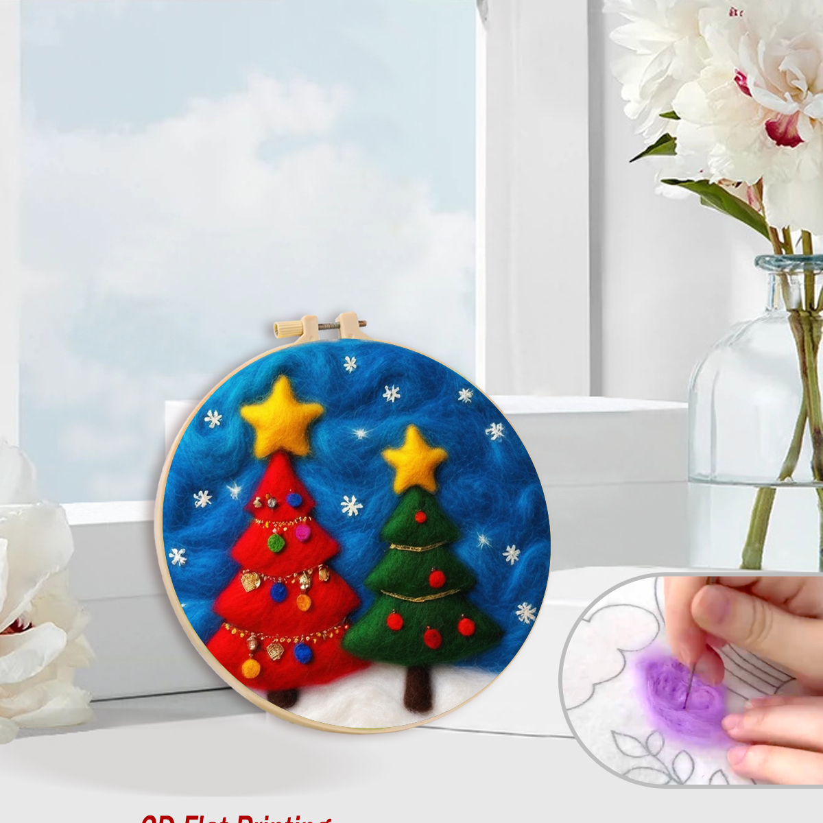 RUOPOTY Wool Felt Painting Pic – обзор и цена Art Craft Kite