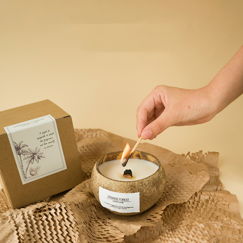 Coconut Shell Aromatherapy Can – обзор и цена Soy Candle Fragrance Oil