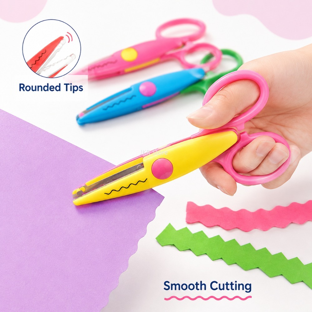 Decorative Wavy Scissors 6Pcs/ – обзор и цена Art Craft Using Paper