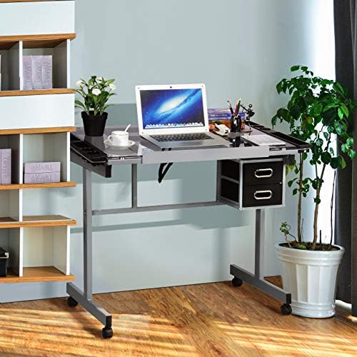 Drawing Desk Adjustable Glass  – обзор и цена Art & Craft Photos