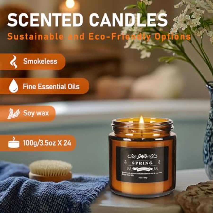 s Scented Candles for Home, 3. – обзор и цена Soy Candle Fragrance Oil