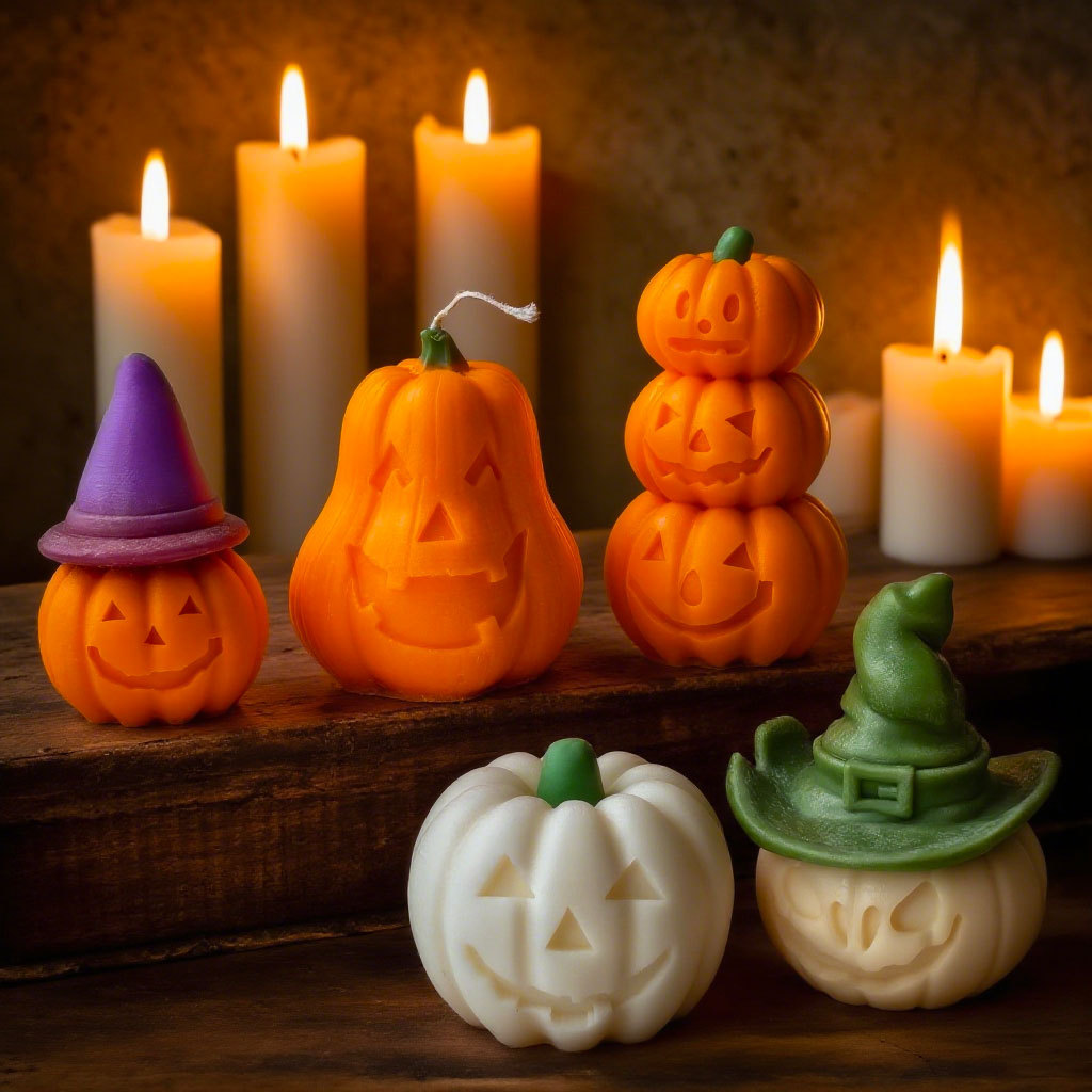 Halloween Devil Pumpkin Silico – обзор и цена Soy Candle Fragrance Oil