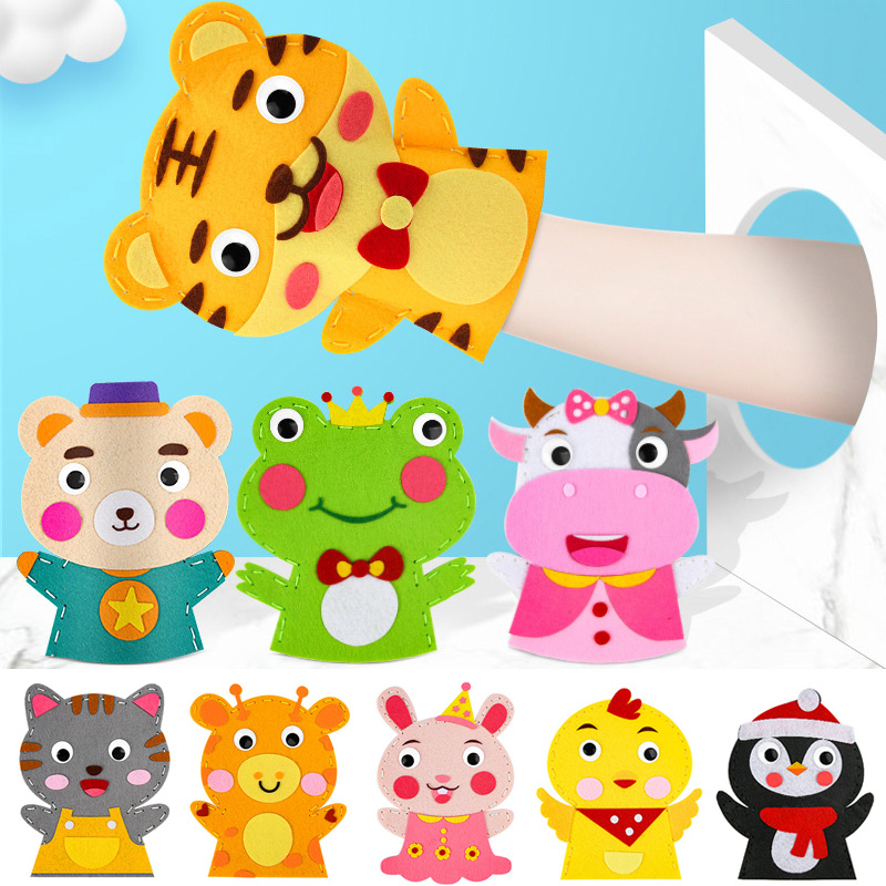 Cute Cartoon Animal Hand Puppe – обзор и цена Art Craft For 3 Year Old