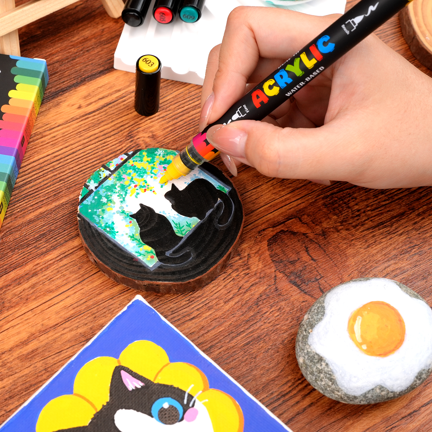 Dual-Tip Acrylic Marker Set, 1 – обзор и цена Art Craft Using Paper