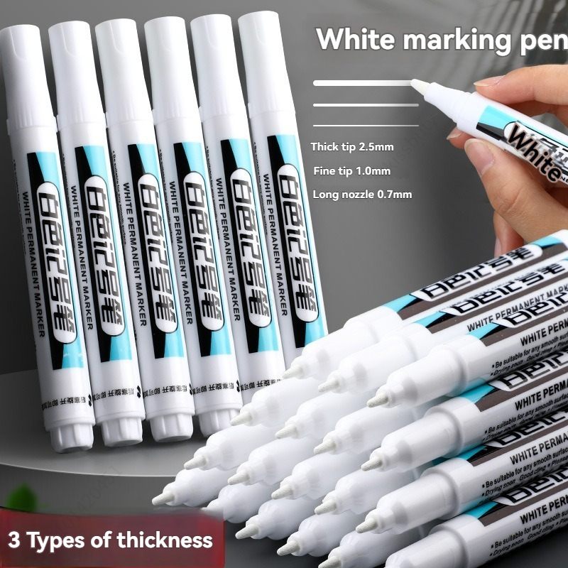 20Pcs White Ink Permanent Mark – обзор и цена Illustration Marker Set