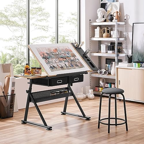 Drafting Table for Artists, He – обзор и цена Art & Craft Photos