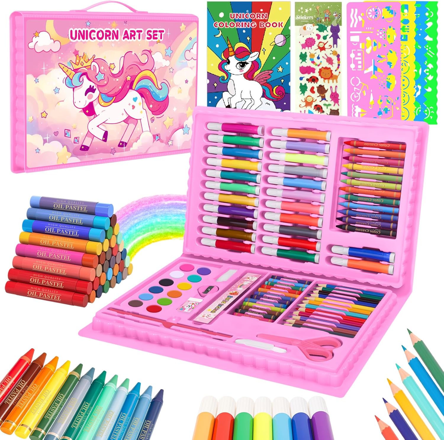 Coloring Book Set for Kids, Di – обзор и цена Illustration Marker Set