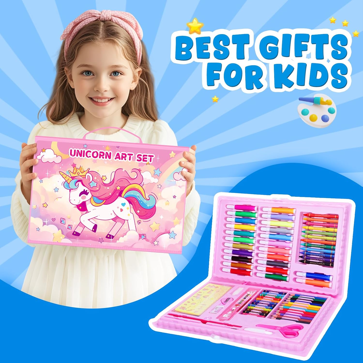 Coloring Book Set for Kids, Di – обзор и цена Illustration Marker Set