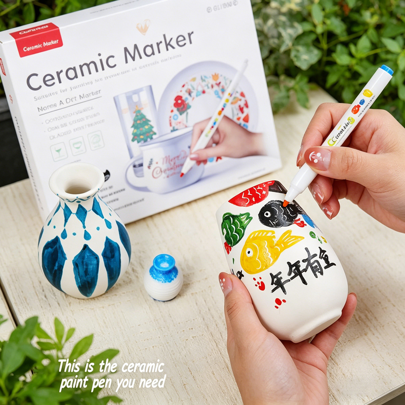 12/24 Colors Ceramic Acrylic M – обзор и цена Illustration Marker Set