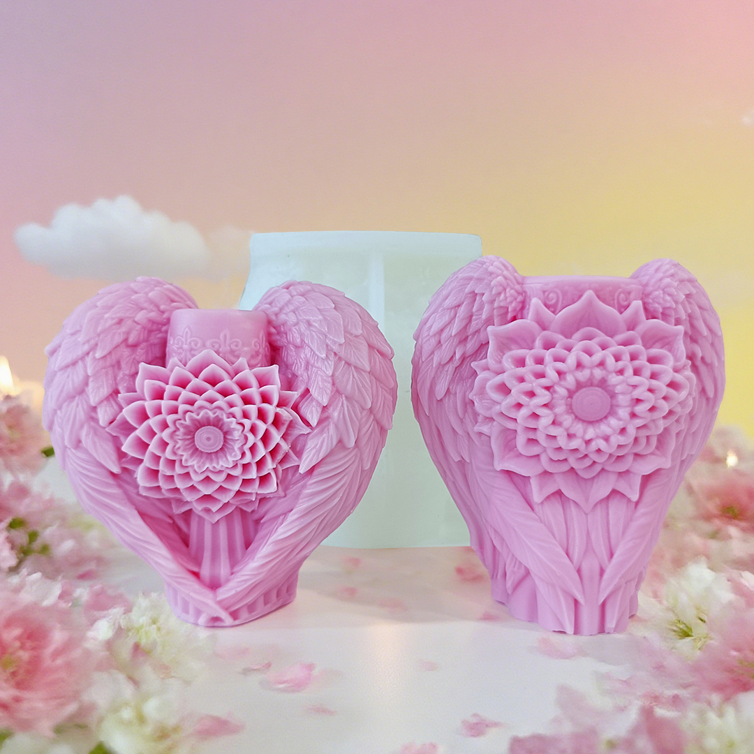 Flowers Wing Handmade Candle M – обзор и цена Soy Candle Fragrance Oil
